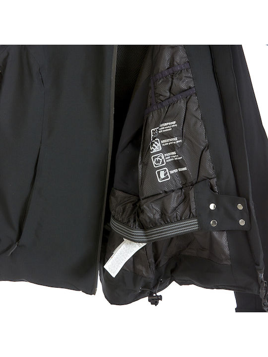 Kappa 165649-0014 Feminin Jachetă pentru Schi & Snowboard Negru