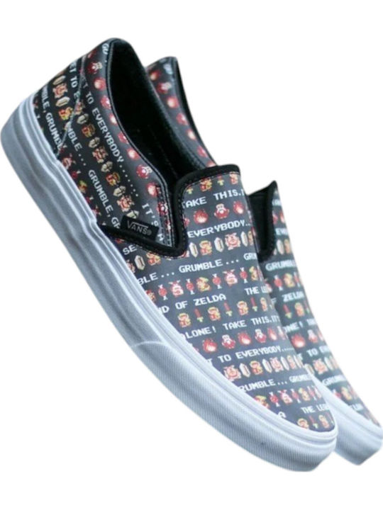 Vans Nintendo Sneakers Μαύρα