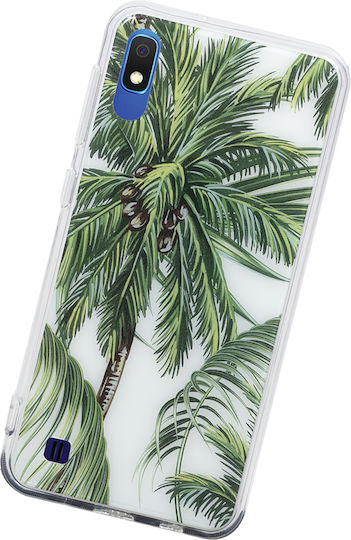 Bigben Connected Husa Hybrid Samsung Galaxy A10 Design Palmieri Elegant Subțire Multicoloră