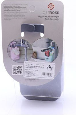 TnS TnS Küchenspülen-Organisatoren Schwamm-Halter Aus Kunststoff Grau 10cm