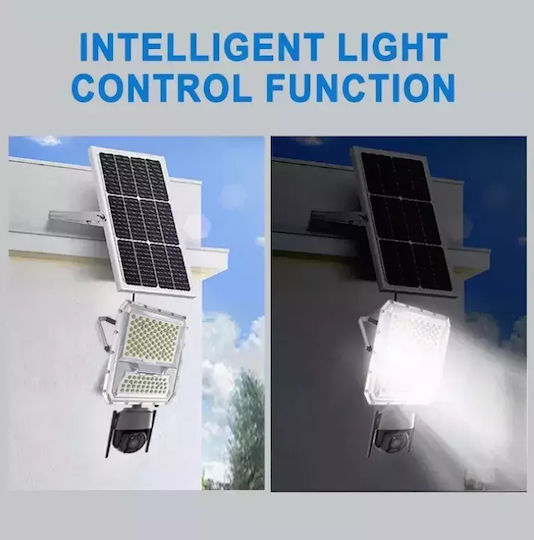Gdsuper Solar LED Floodlight 100W with Remote Control