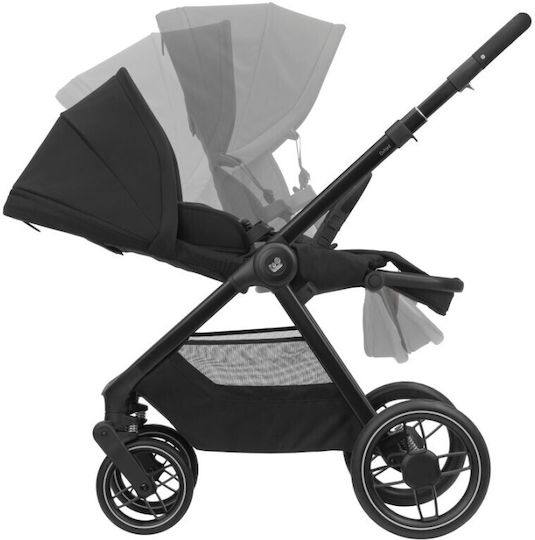 Maxi-Cosi Oxford Ρυθμιζόμενο Καρότσι Μωρού Kατάλληλο για Nεογέννητο Twillic Black