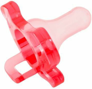 Dr. Brown's Happy Paci Биберон Силикон Червен за 0+ месеци