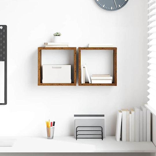 Shelf Wall 26x15x26cm Old Wood Shelf Wall 26x15x26cm Old Wood