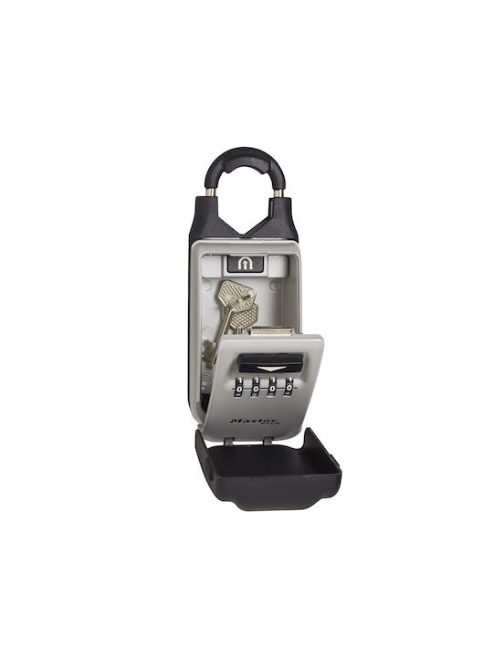 Master Lock Master Lock Kombinationsschloss mit Hufeisen Metallisch und Kombinationsmutter 17,5x7,2x4,2cm