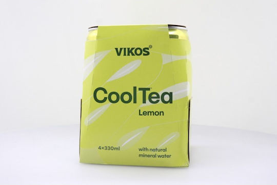 Vikos Ice Tea Lemon Non-Carbonated in Box 58560 4x330ml
