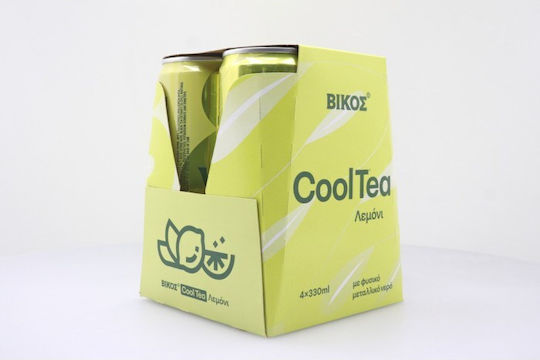 Vikos Ice Tea Lemon Non-Carbonated in Box 58560 4x330ml