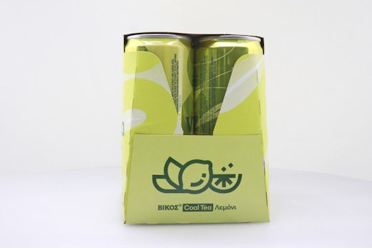 Vikos Ice Tea Lemon Non-Carbonated in Box 58560 4x330ml
