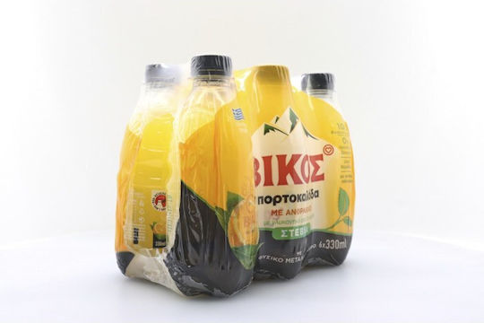 Vikos Orangenlimonade Stevia 6x330ml 1-54851
