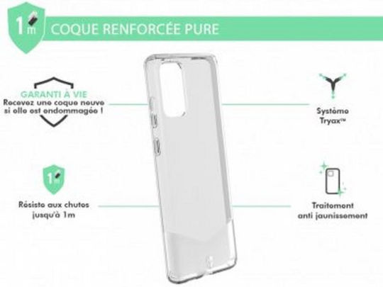 Force Case Reinforced Case Samsung Galaxy S20 Plus Pure Transparent