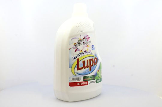 Lupo Υγρό Απορρυπαντικό για Λευκά Ρούχα 3lt (65 Μεζούρες ) 6τμχ