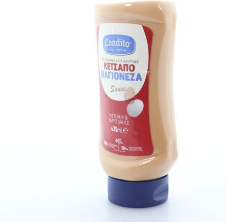 Кетчуп майонеза Condito 435ml Top Down 1-49375