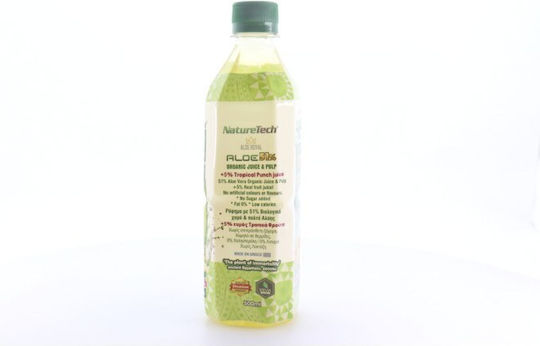 NatureTech Băutură din Fructe Suc Aloe & Fructe tropicale Fără zahăr 500ml 1buc