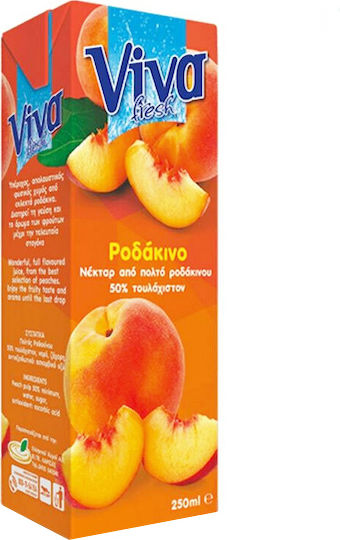 Viva Плодов Коктейл Праскова 250мл 1бр 51488 5203342100031