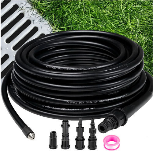 Ruhhy Professional Cleaning Accessories Pipe Cleaning Tube with Adapters