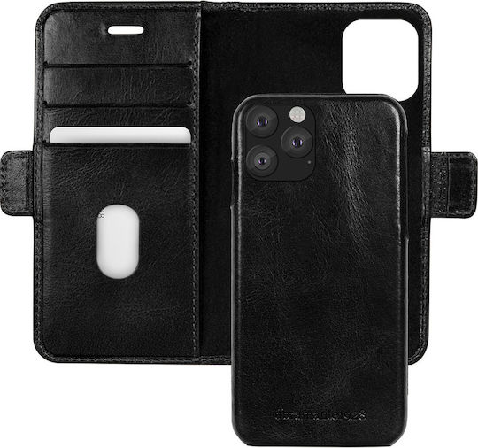 Dbramante1928 Folio Handyhülle iPhone 11 Pro Lynge Leder Modell Kartenhalter Schwarz