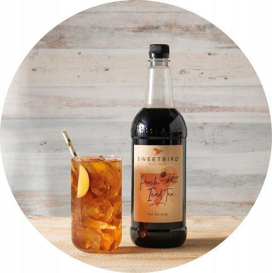 Sweetbird Syrup for Cocktails with Flavor Peach 1000ml