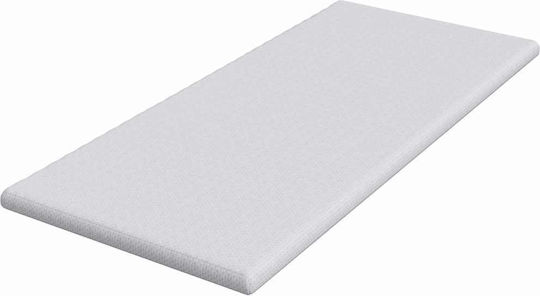 vidaXL Ανώστρωμα Ημίδιπλο Polyester 120x200x6εκ.