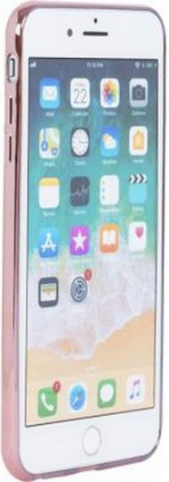 Bigben Connected Case Iphone 6 Plus/6s Plus/7 Plus/8 Plus Soft Metal Contour Transparent