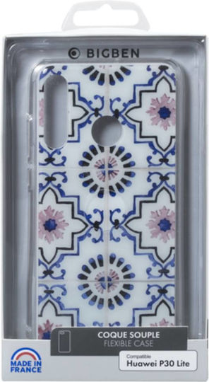 Bigben Connected Case Huawei P30 Lite Motifs Morocco Hybride Antichocs Multicolour