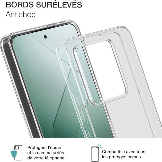 Bigben Case Xiaomi 14t Flexible Silisoft Anti-Yellowing Transparent Mobile Phone Case
