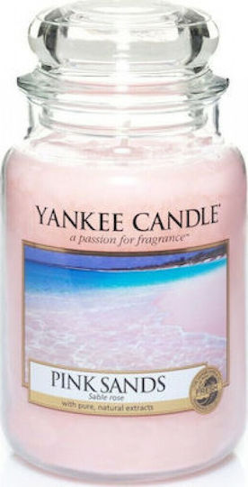 Yankee Candle Aromatisches Kerze Signature in Gefäß mit Duft Pink Sands 411gr