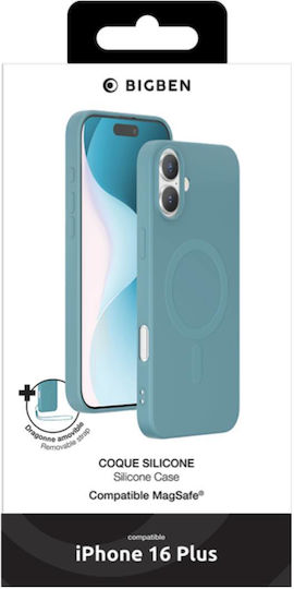 Carcasă Protectoare Bigben iPhone 16 Plus Compatibil Cu Magsafe Verde
