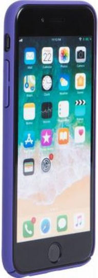 Husă Color Block iPhone SE 8 7 6s 6 Rigidă Soft Touch Violet