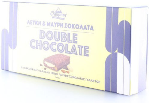 Olympos Halva White & Dark Chocolate 300gr