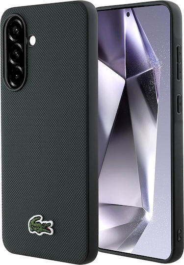 Samsung Handyhülle Galaxy A36 5G Petit Piqué Lacoste Eleganten Schutz Dunkes Grün