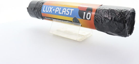 Luxury Fitness Σακούλες Απορριμάτων με Κορδόνι 95x70cm 10τμχ Λευκές
