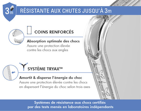 Case Shell Honor 200 Air Reinforced Tryax 3m System Transparent