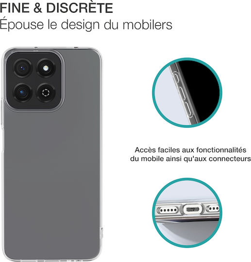 Bigben Case Honor 200 Smart Flexible Silisoft Anti-Yellowing Transparent