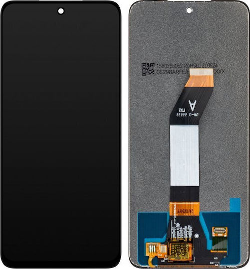 MP Ersatzbildschirm mit Touch-Mechanismus für Xiaomi Redmi 10 (2021), 10 2022, 10 Prime 2022, Note 11 4G Schwarz