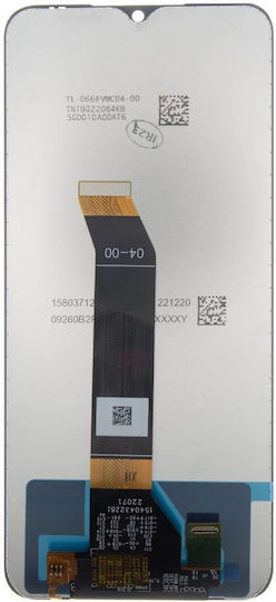 Οθόνη με Μηχανισμό Αφής για Redmi 10 (Μαύρο)