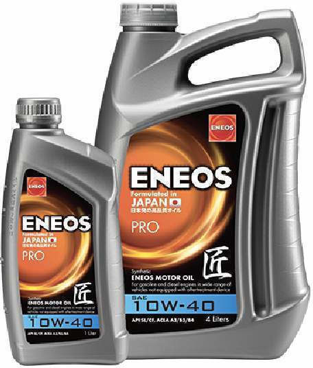 Eneos Pro Synthetic Синтетично Автомобилно Масло 10W-40 4lt