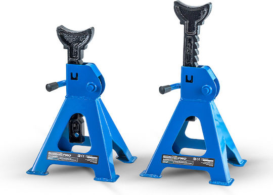 Bormann BWR5229 Set Car Support Stands with Lifting Capacity up to 2 Tons