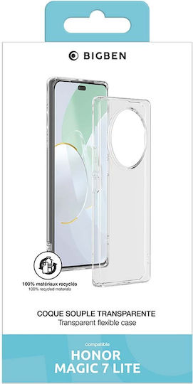 Husă Bigben Connected Honor Magic 7 Lite TPU Moale Transparentă Anti-Îngălbenire