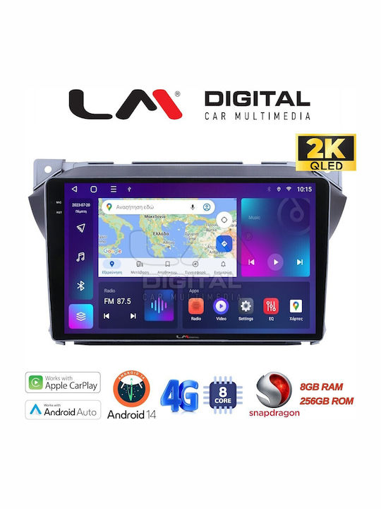 LM Digital Sistem Audio Auto pentru Suzuki Înălțime 2009>2016 (Bluetooth/USB/WiFi/GPS/Apple-Carplay/Android-Auto)