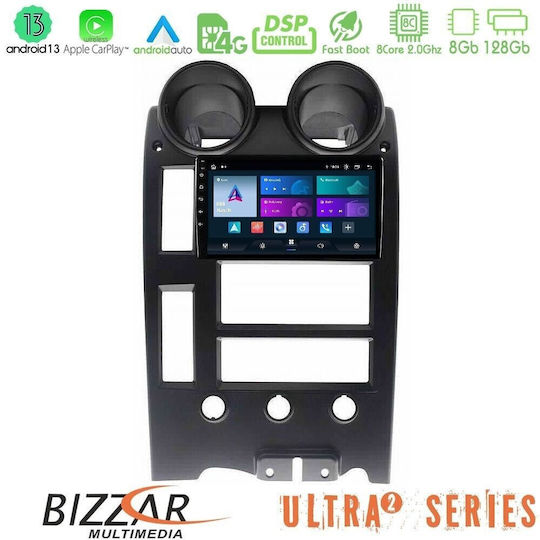 Bizzar Car Audio System Hummer H2 2002-2007 (Bluetooth/USB/WiFi/GPS/Apple-Carplay/Android-Auto) with Touch Screen 9"