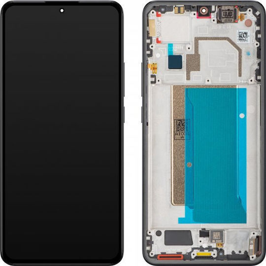 Xiaomi Screen with Touch Mechanism and Frame for Xiaomi 13T Pro (Black)