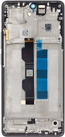 Οθόνη Display + με Μηχανισμό Αφής και Πλαίσιο για Xiaomi Redmi Note 13 Pro 4G (Μαύρο)