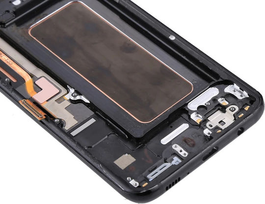 Οθόνη με Μηχανισμό Αφής και Πλαίσιο για Samsung Galaxy S8 Plus G955 G955F (Μαύρο)