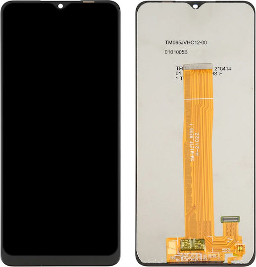 Οθόνη mit Touch-Mechanismus für Samsung Galaxy A12 (Schwarz)
