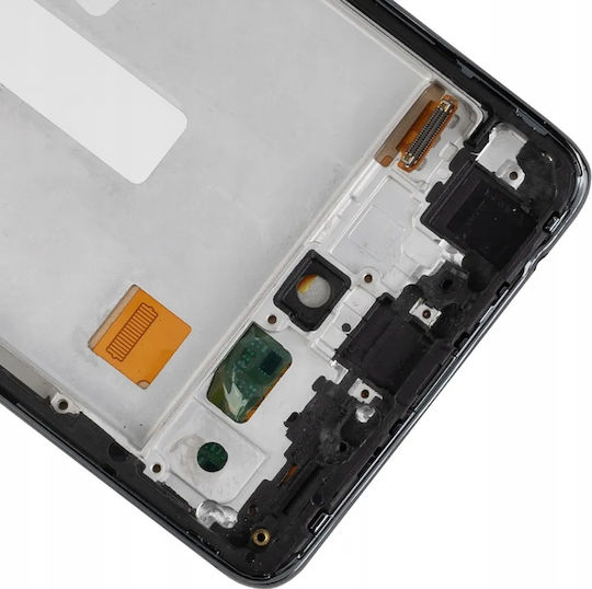 O ecran cu Mecanism Tactil și Cadru pentru Samsung Galaxy A52 5G A526 (Negru)