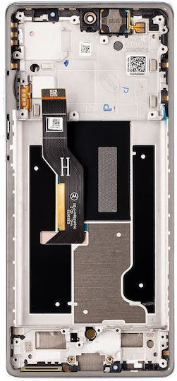 Motorola Οθόνη με Μηχανισμό Αφής και Πλαίσιο για Motorola Edge 50 Fusion (Μπλε)