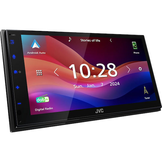 JVC Ηχοσύστημα Αυτοκινήτου 2DIN (Bluetooth/USB)