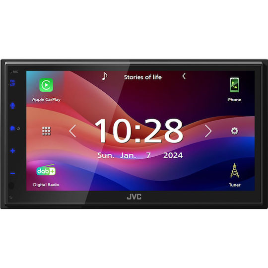 JVC Ηχοσύστημα Αυτοκινήτου 2DIN (Bluetooth/USB)