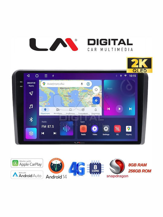 LM Digital Ηχοσύστημα Αυτοκινήτου για Ford Transit / Tourneo 2018> (Bluetooth/USB/WiFi/GPS/Apple-Carplay/Android-Auto)