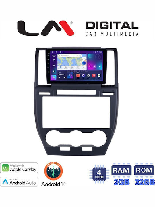 LM Digital Car Audio System for Land Rover Freelander 2007-2012 (Bluetooth/USB/WiFi/GPS/Apple-Carplay/Android-Auto) with Touch Screen 9"